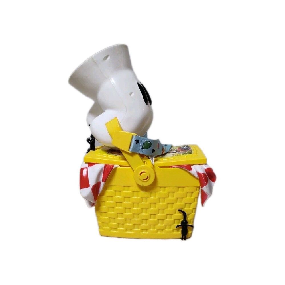 Disney Parks Mickey &‎ Minnie's Runaway Railway Picnic Basket Popcorn Bucket